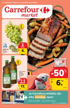 Carrefour market folder week 4 geldig vanaf 21/01/2026