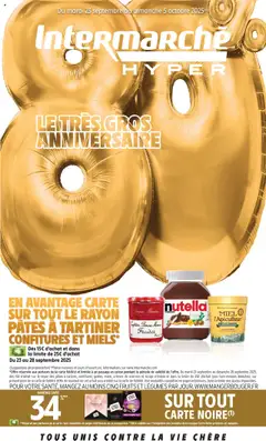 Aperçu Intermarché catalogue semaine 39 valable à partir du 23/09/2025