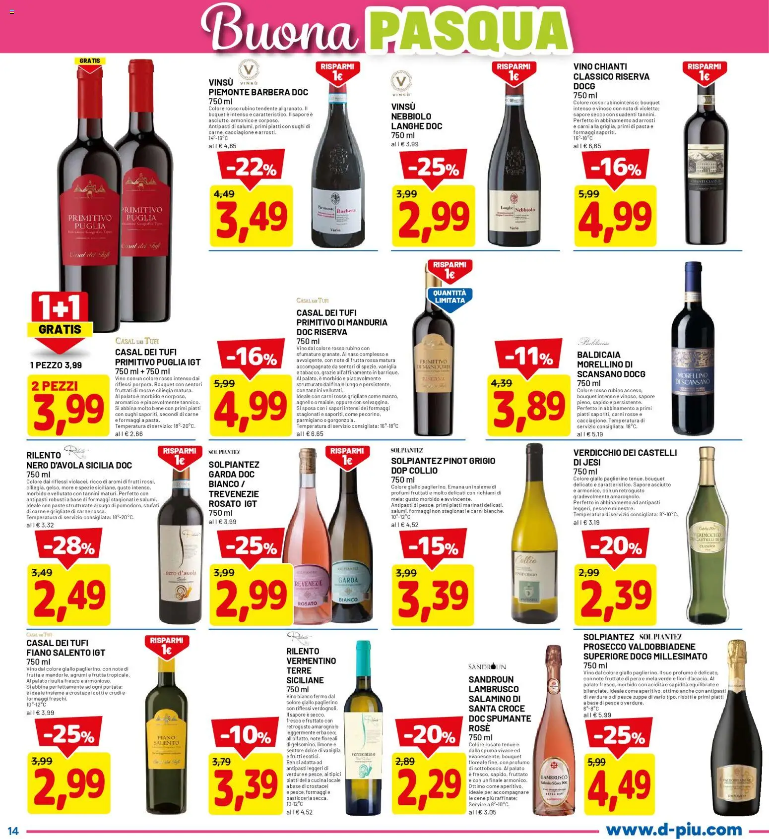 D Più volantino - pagina 14 - valido dal 26/03/2026