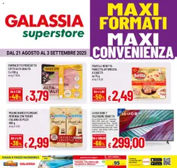 Anteprima Galassia Superstore catalogo valida dal 21/08/2025