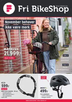 Forhåndsvisning Fri BikeShop - Black Friday gyldig fra 14/11/2025