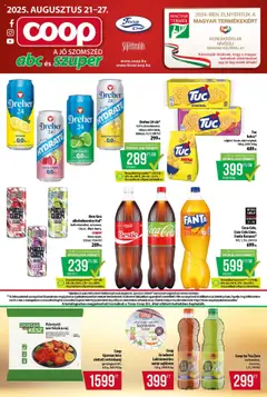 Előnézet COOP Szolnok Akciós újság érvényes 2025.08.21.-tól