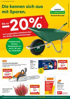 Vorschau Lagerhaus Flugblatt September 2025 gültig ab 02.09.2025