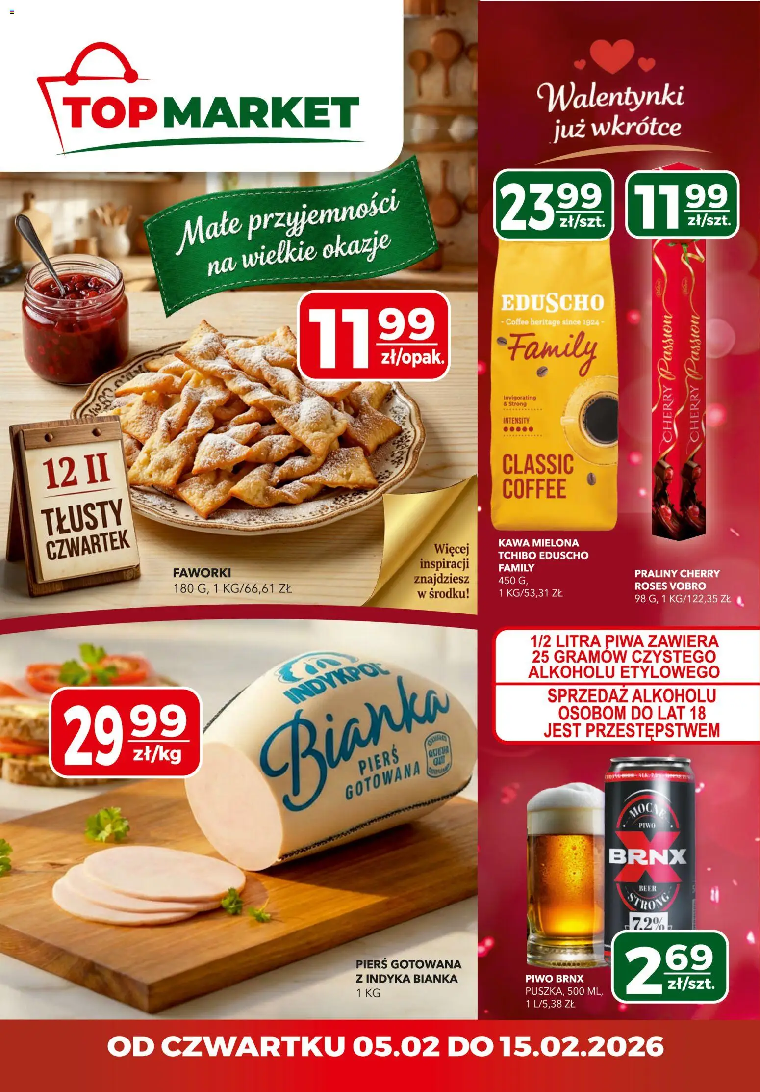 Top Market Gazetka - strona 1- ważny od 05.02.2026