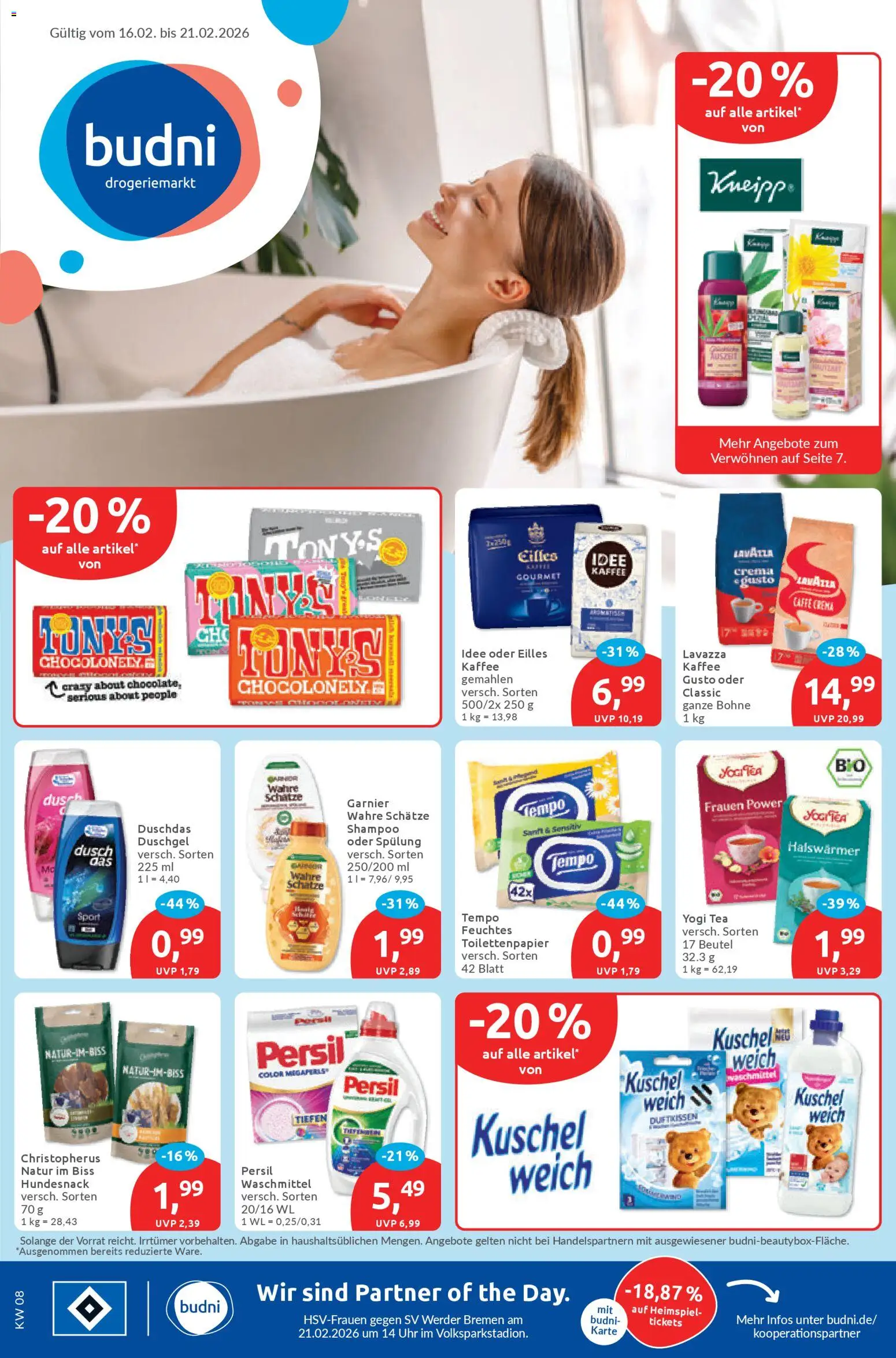 Budni Prospekt - Seite 1 - gültig ab 16.02.2026