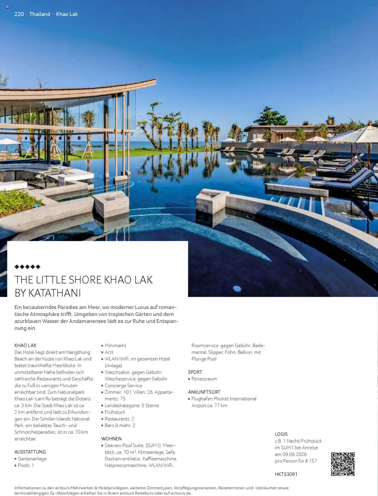 TUI airtours Katalog  Erstklassige Fernreisen 2025/26 - Seite 220 - gültig ab 01.11.2025