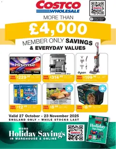 Costco - ENGLAND ONLY valid from 27/10/2025