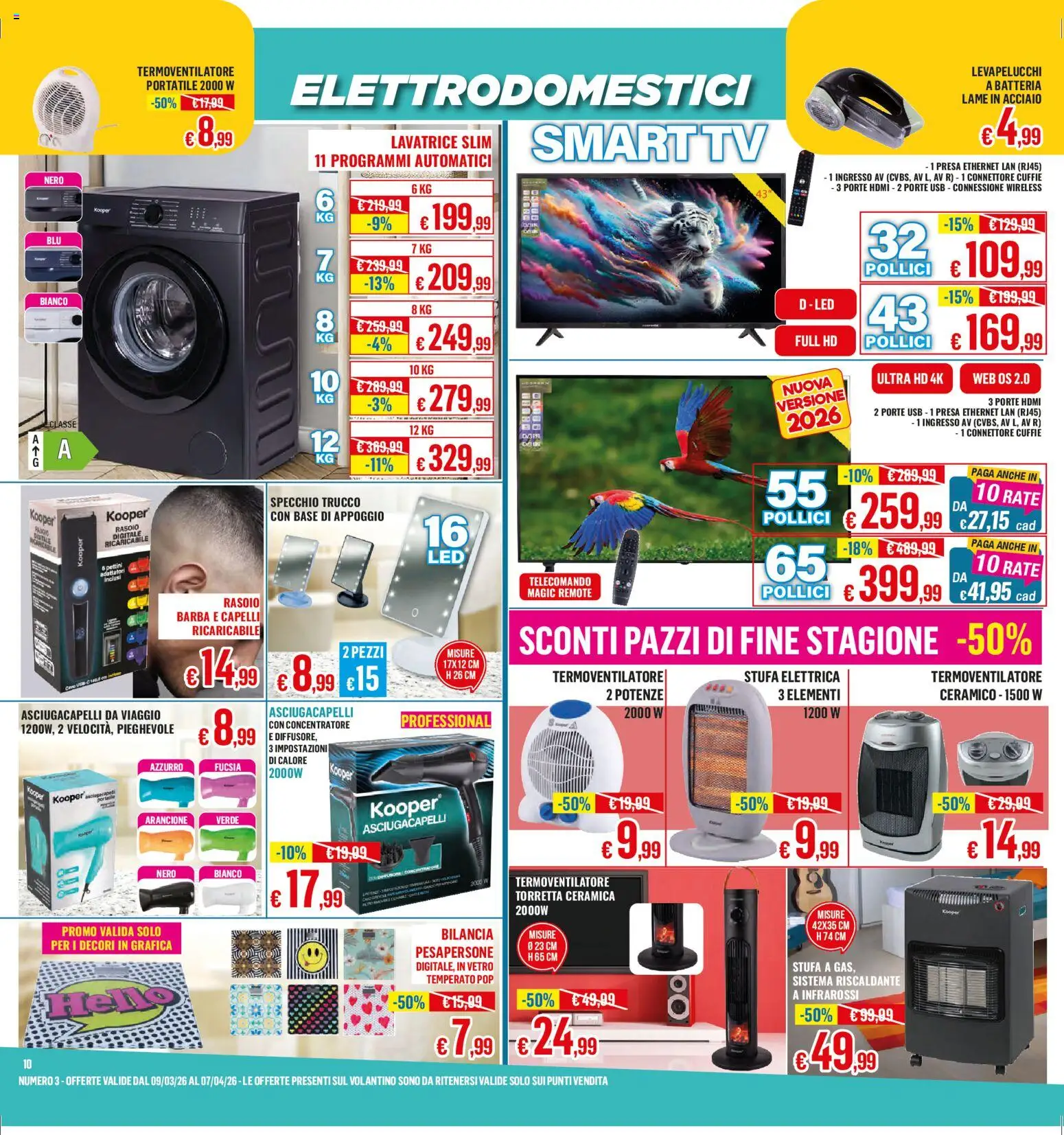 Satur volantino - pagina 10 - valido dal 09/03/2026