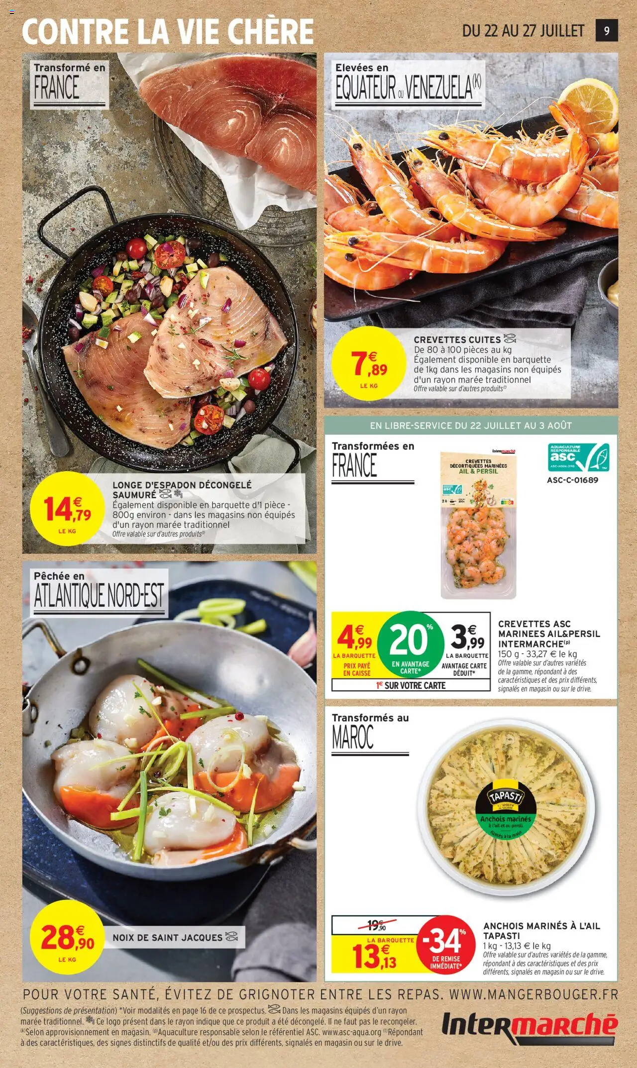 Intermarché catalogue semaine 29 - page 9 - valable à partir du 22/07/2025