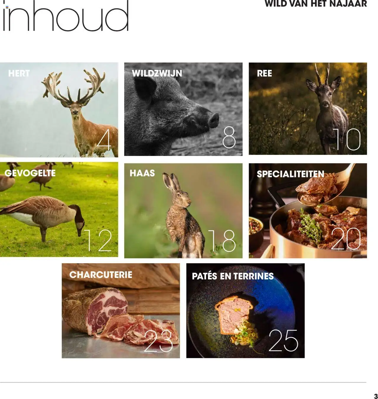 Hanos - Wildbrochure 2025/2026 - page 3- valid from 05-10-2025