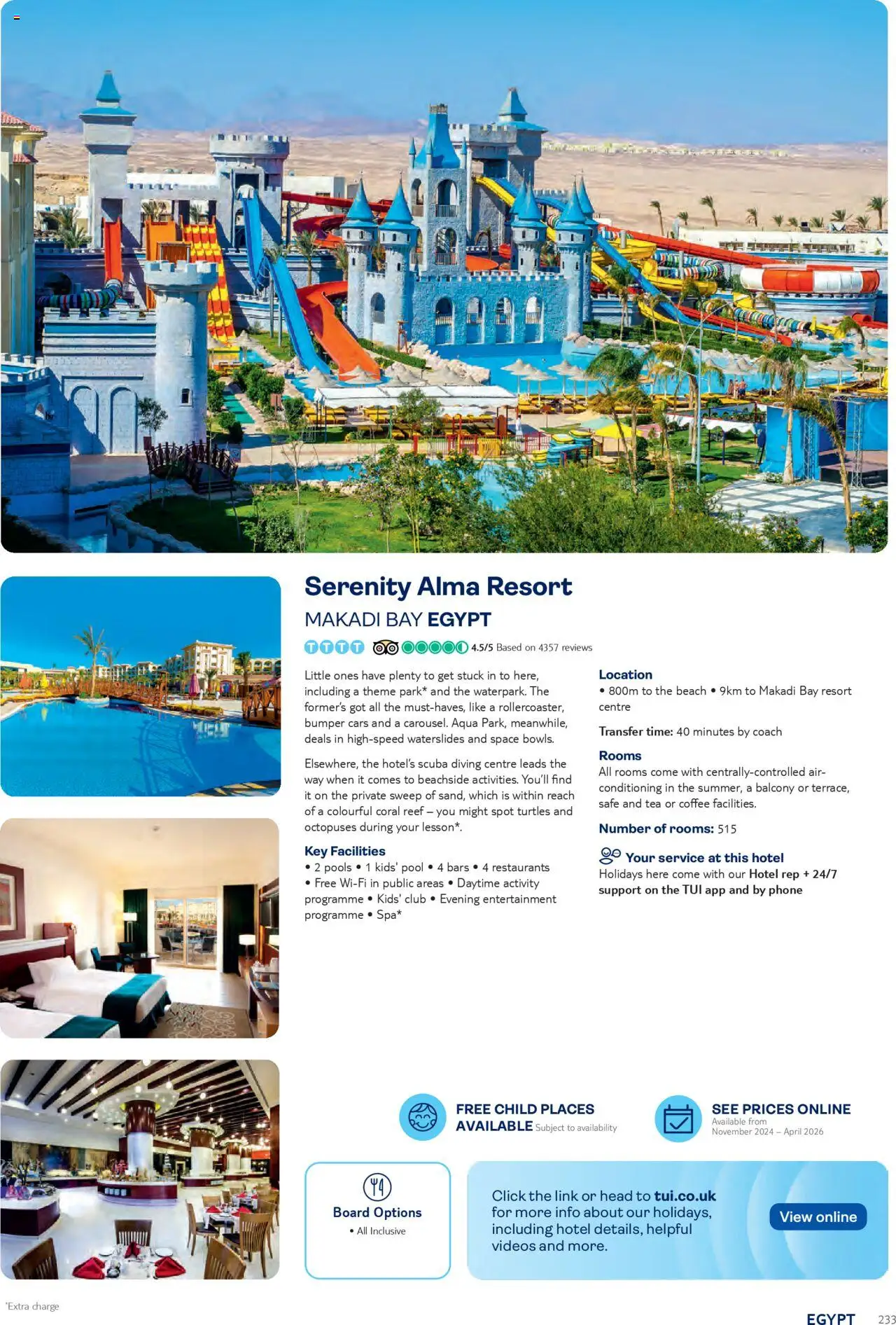 TUI - Europe & Beyond - page 233- valid from 01/11/2024