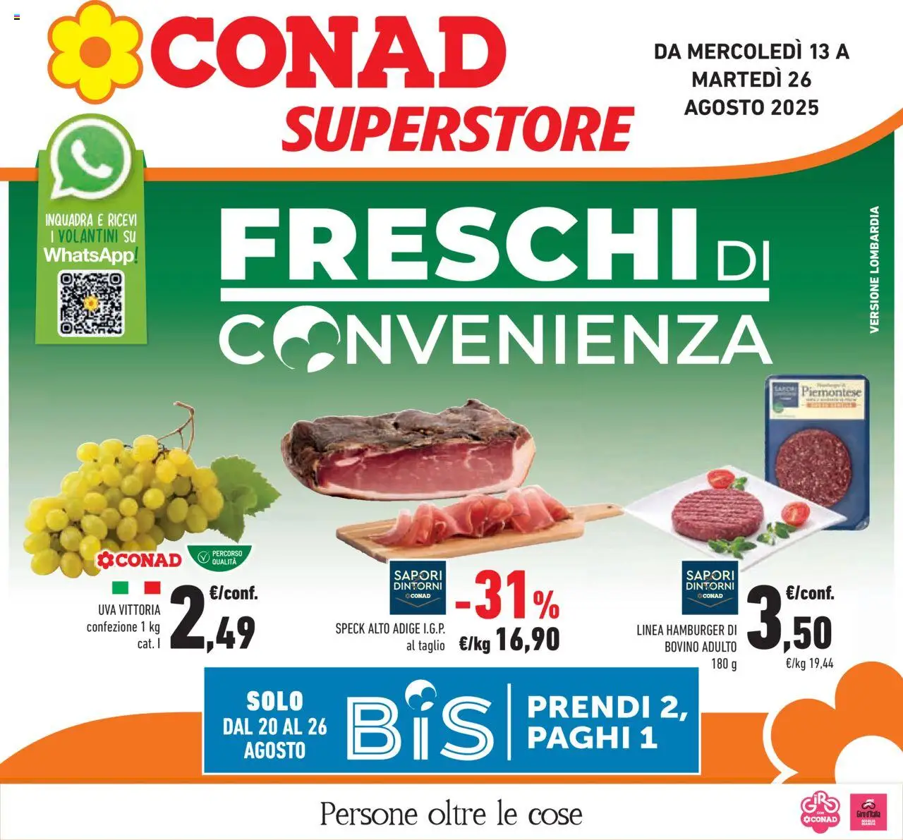 Conad Superstore Lombardia catalogo - pagina 1 - valido dal 13/08/2025