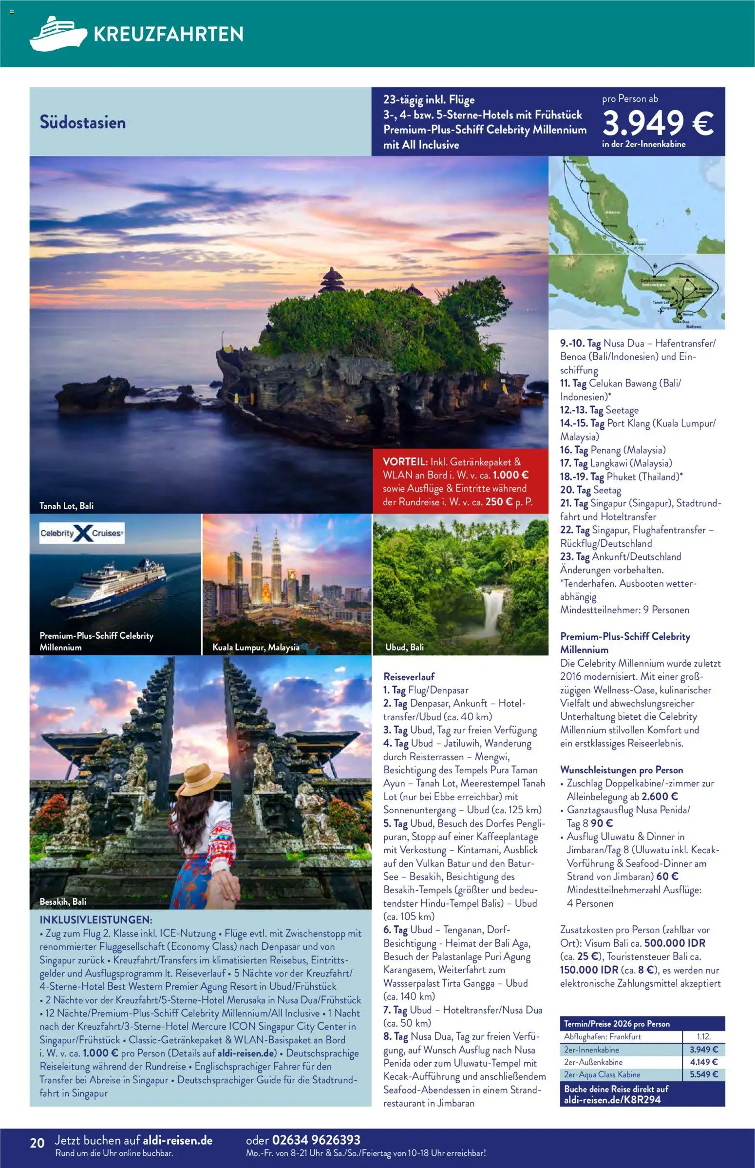 Aldi Reisen Prospekt 	 - Seite 20 - gültig ab 01.04.2026