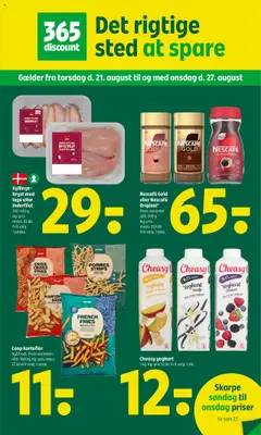 Forhåndsvisning Coop 365 - Tilbudsavis gyldig fra 21/08/2025