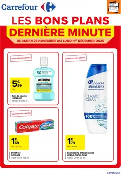 Aperçu Carrefour Decouvrez les bons plans de derniere minute valable à partir du 25/11/2025