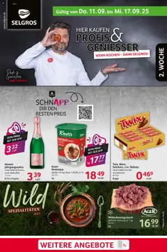 Vorschau Selgros Prospekt 	 gültig ab 11.09.2025