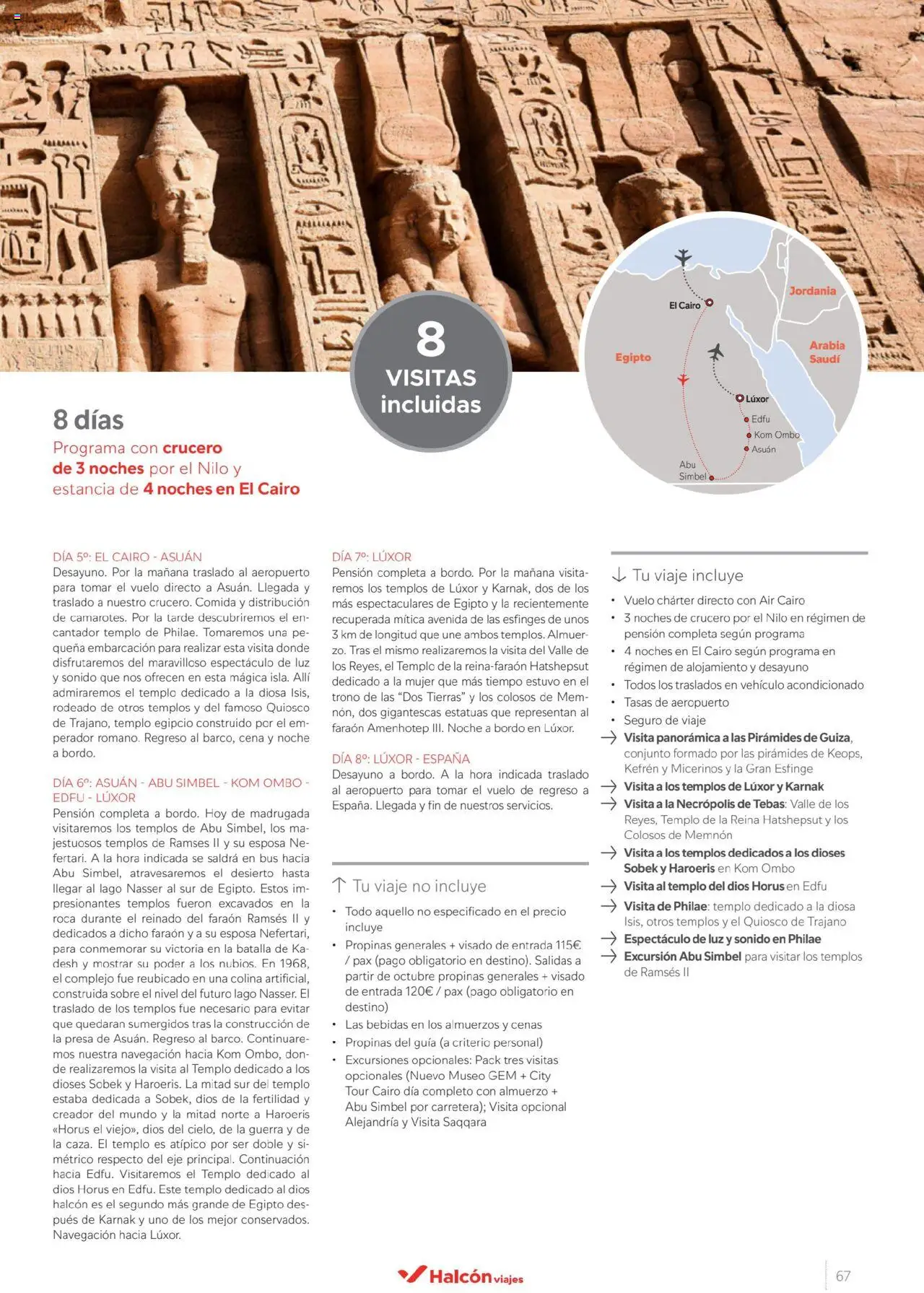 Halcón Viajes Egipto - Página de 67 - Válido desde 01/07/2025