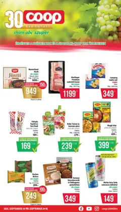 Előnézet COOP - Mini & Abc & Szuper / Nyírzem érvényes 2025.09.18.-tól