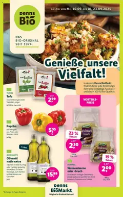Vorschau Denns BioMarkt Angebote gültig ab 10.09.2025