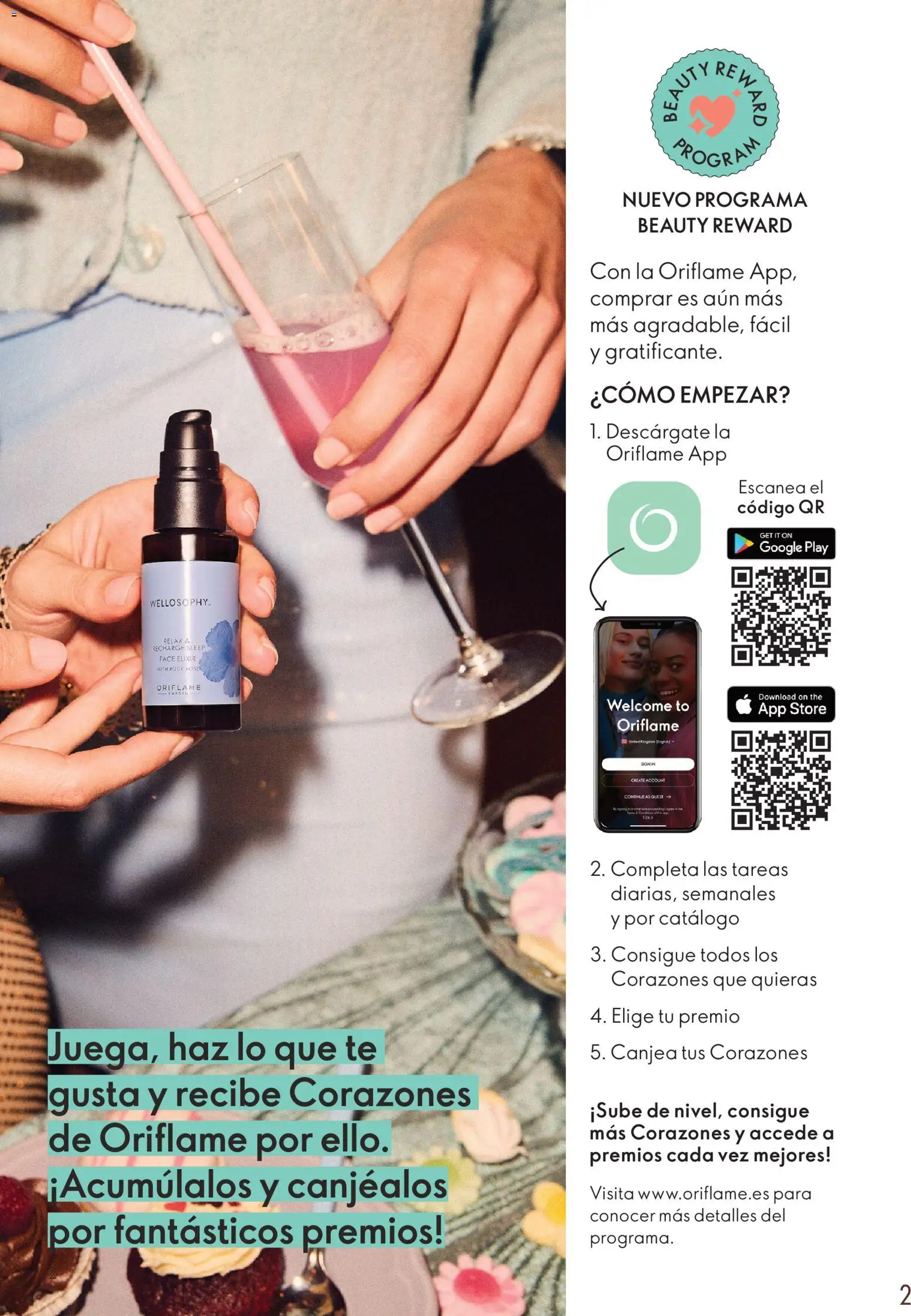 Oriflame - Catálogo Beauty Rewards - Página de 2 - Válido desde 03/11/2025