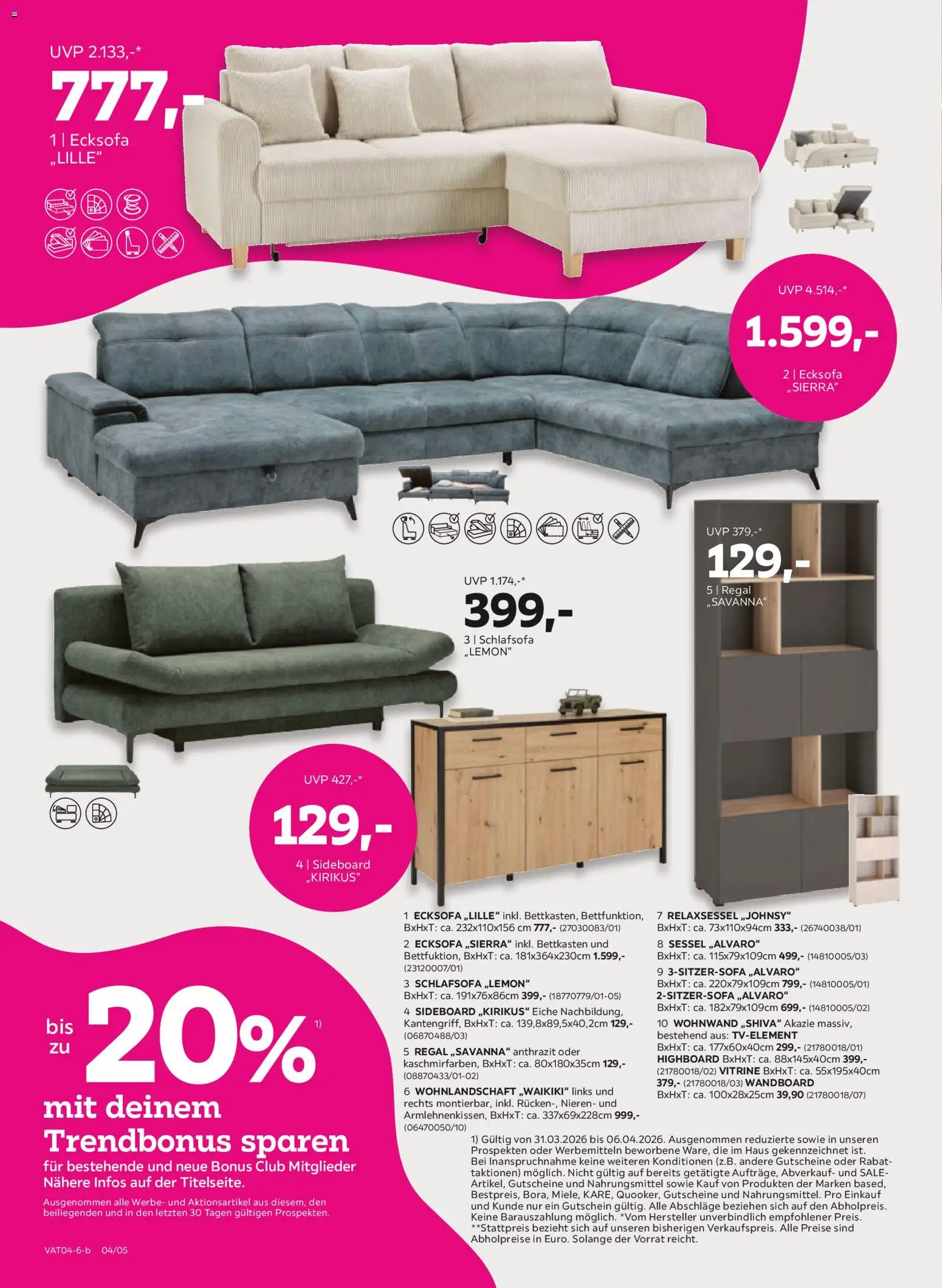 Mömax Prospekt aktuell - page 4- valid from 30.03.2026