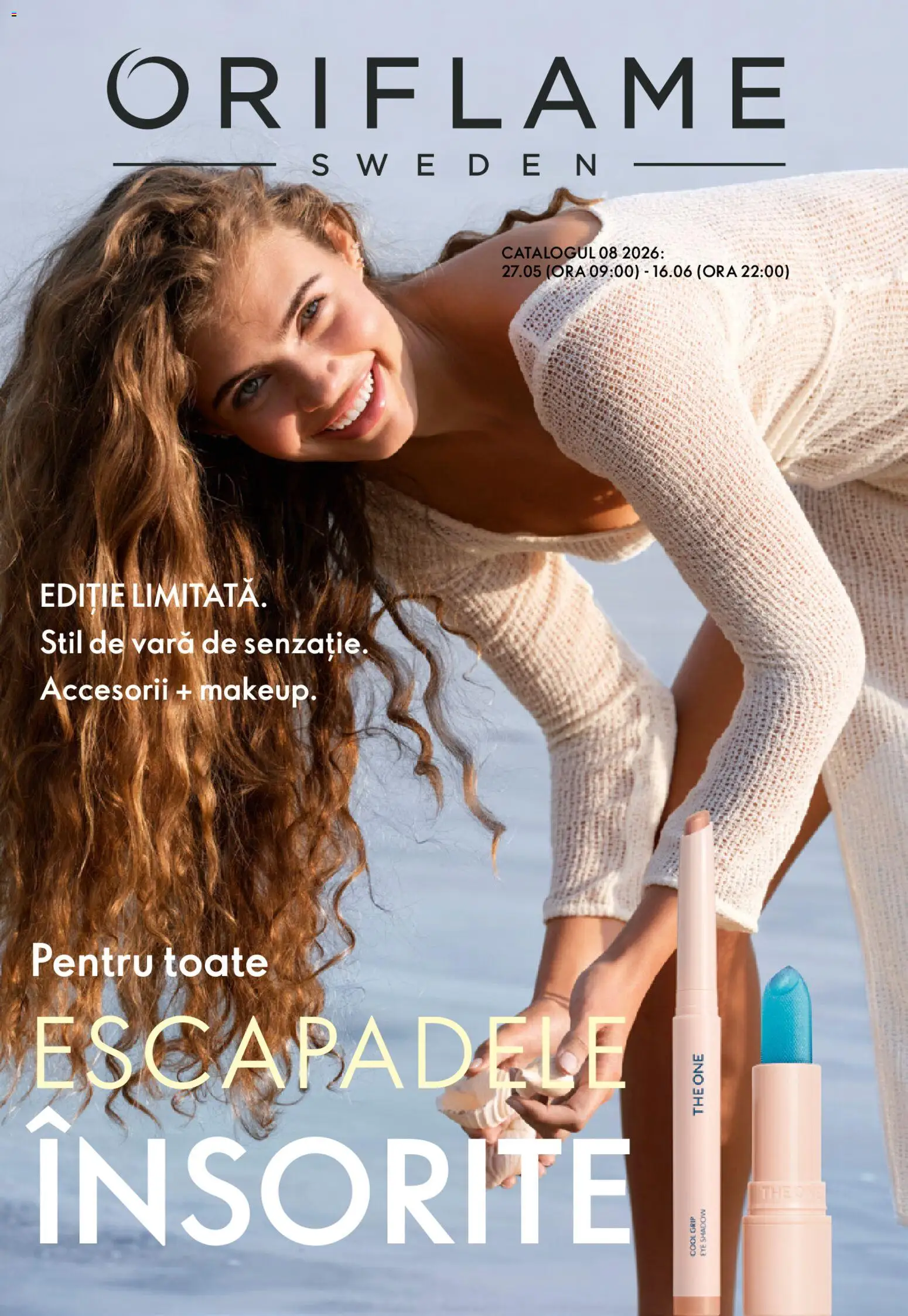 Oriflame Catalog 08 2026 - pagina 1- valabil de la 27.05.2026