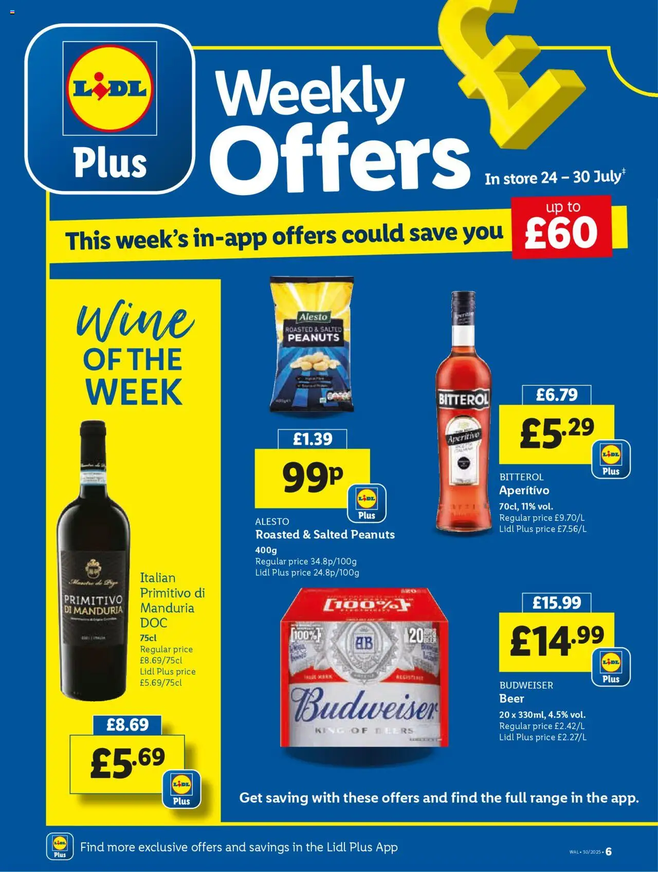 Lidl - Lidl Weekly Wales - page 6- valid from 24/07/2025