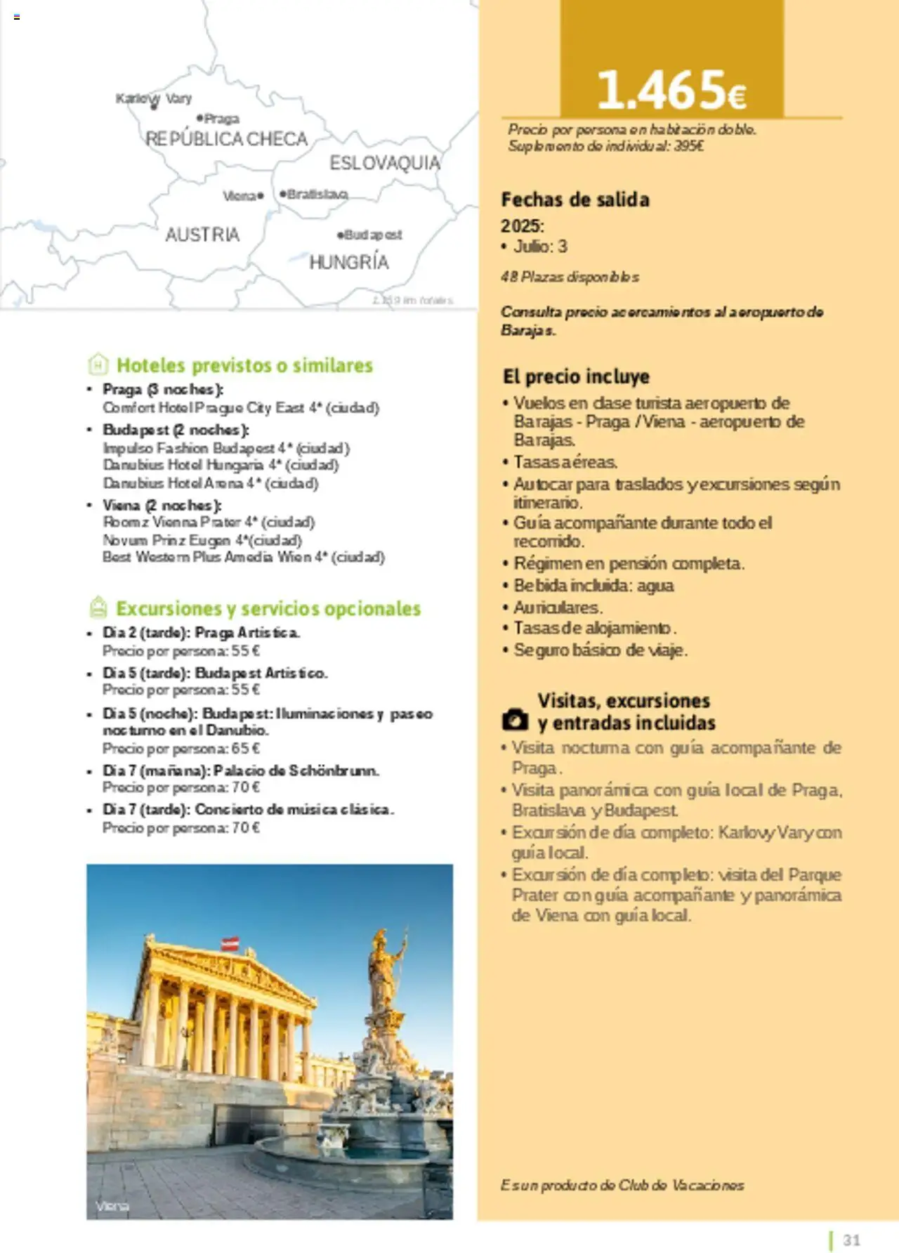 Viajes El Corte Inglés - Catálogo Turismo Social Castilla La Mancha - Página de 31 - Válido desde 03/02/2025