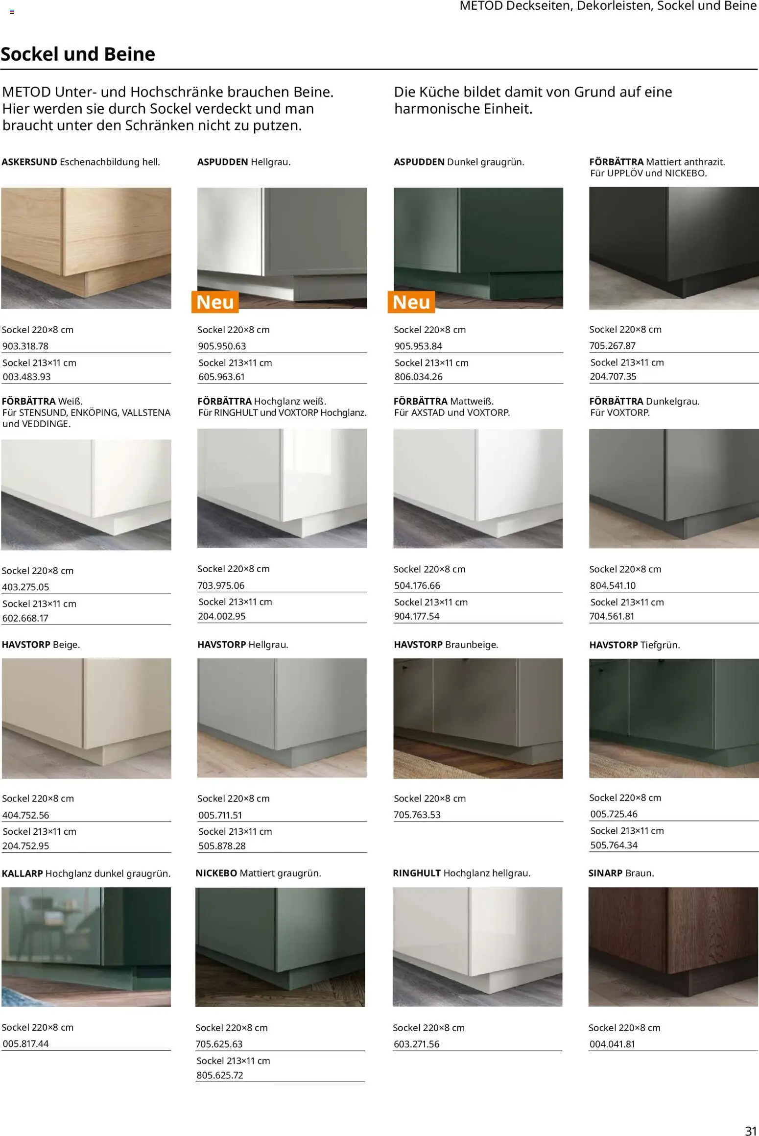 Ikea Küchen  - Seite 31 - gültig ab 02.01.2026