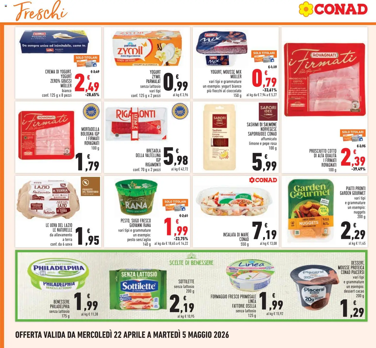Conad volantino - pagina 10 - valido dal 22/04/2026