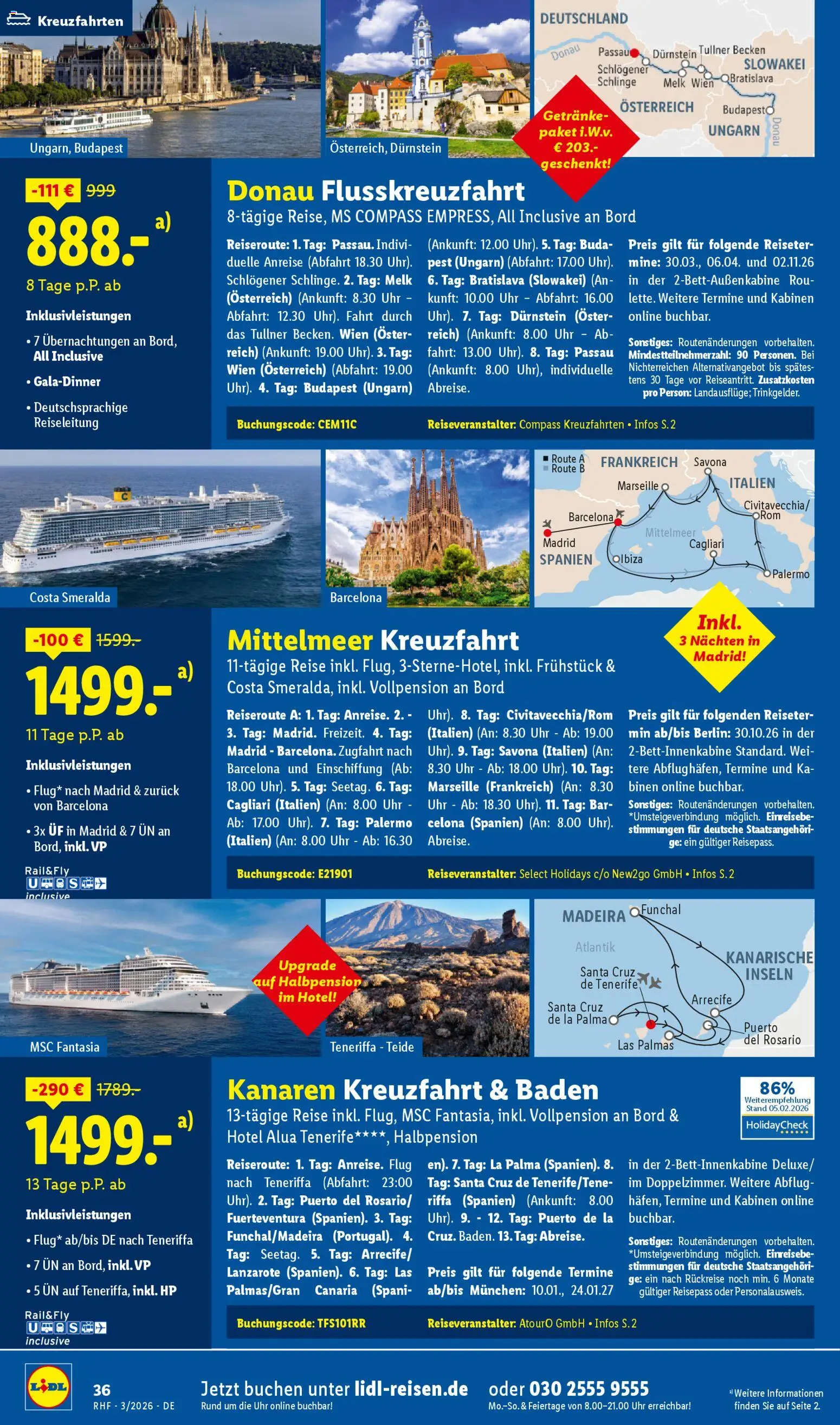 Lidl Reisen Prospekt 	 - Seite 36 - gültig ab 28.02.2026