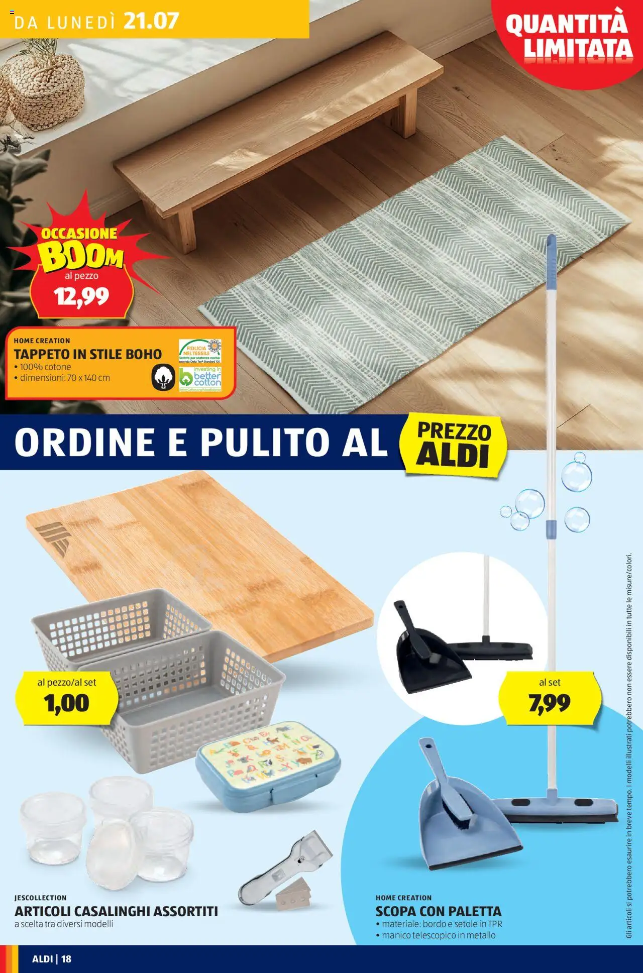 Volantino Aldi	 - pagina 18 - valido dal 21/07/2025