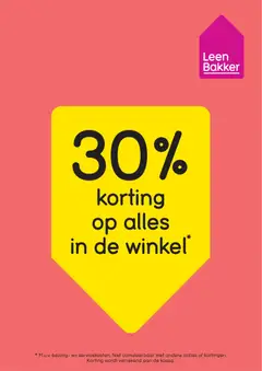 Leen Bakker folder / publicité geldig vanaf 03/11/2025