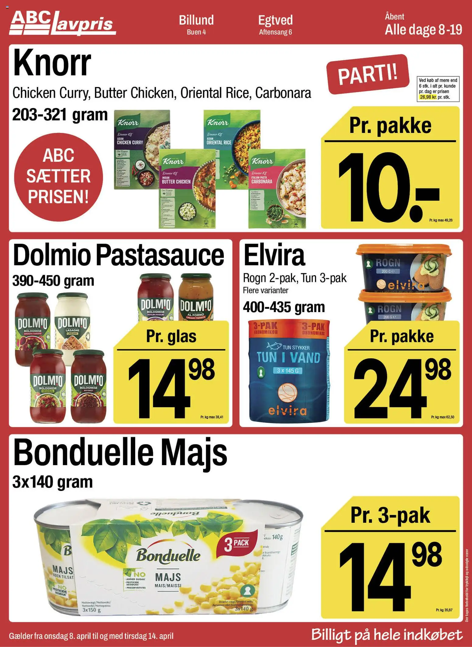 Abc Lavpris - Tilbudsavis uge 14 - page 8- valid from 08/04/2026