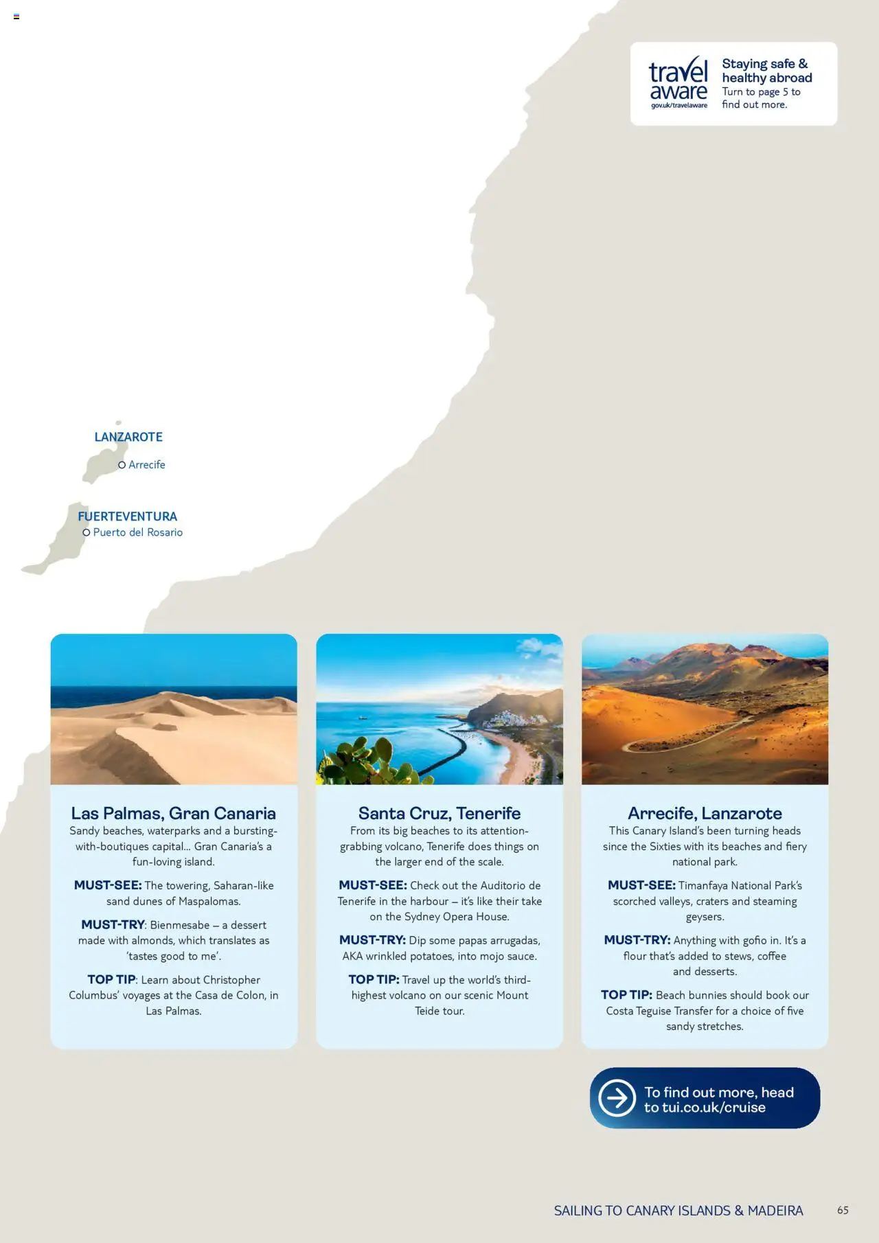 TUI - Marella Cruises - page 65- valid from 01/11/2024