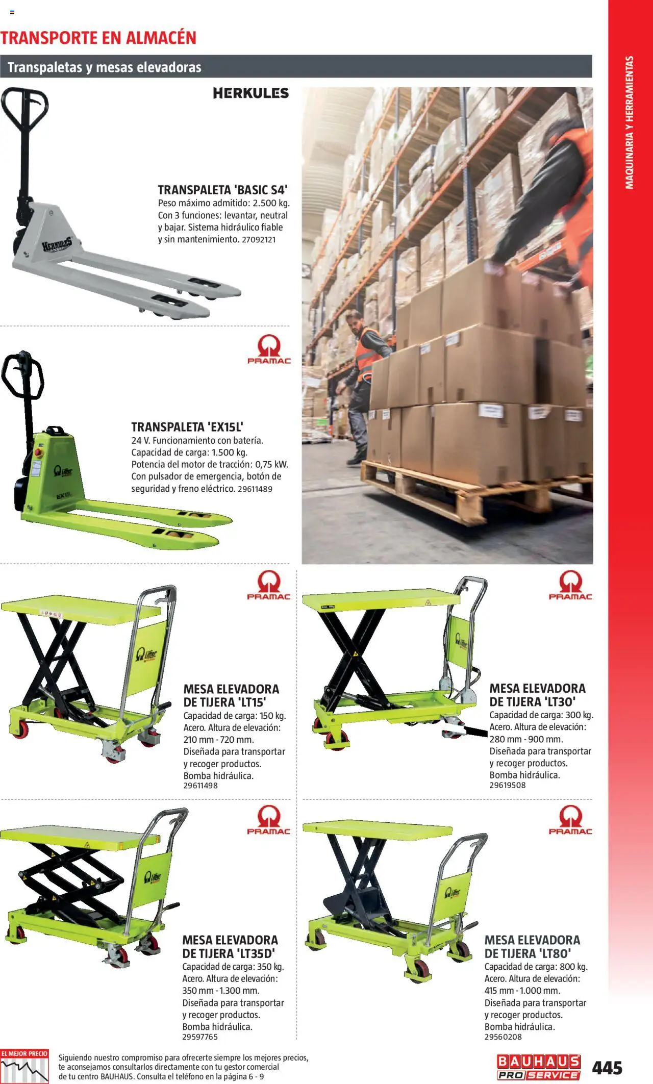 Bauhaus - ProService  - Página de 445 - Válido desde 24/02/2025