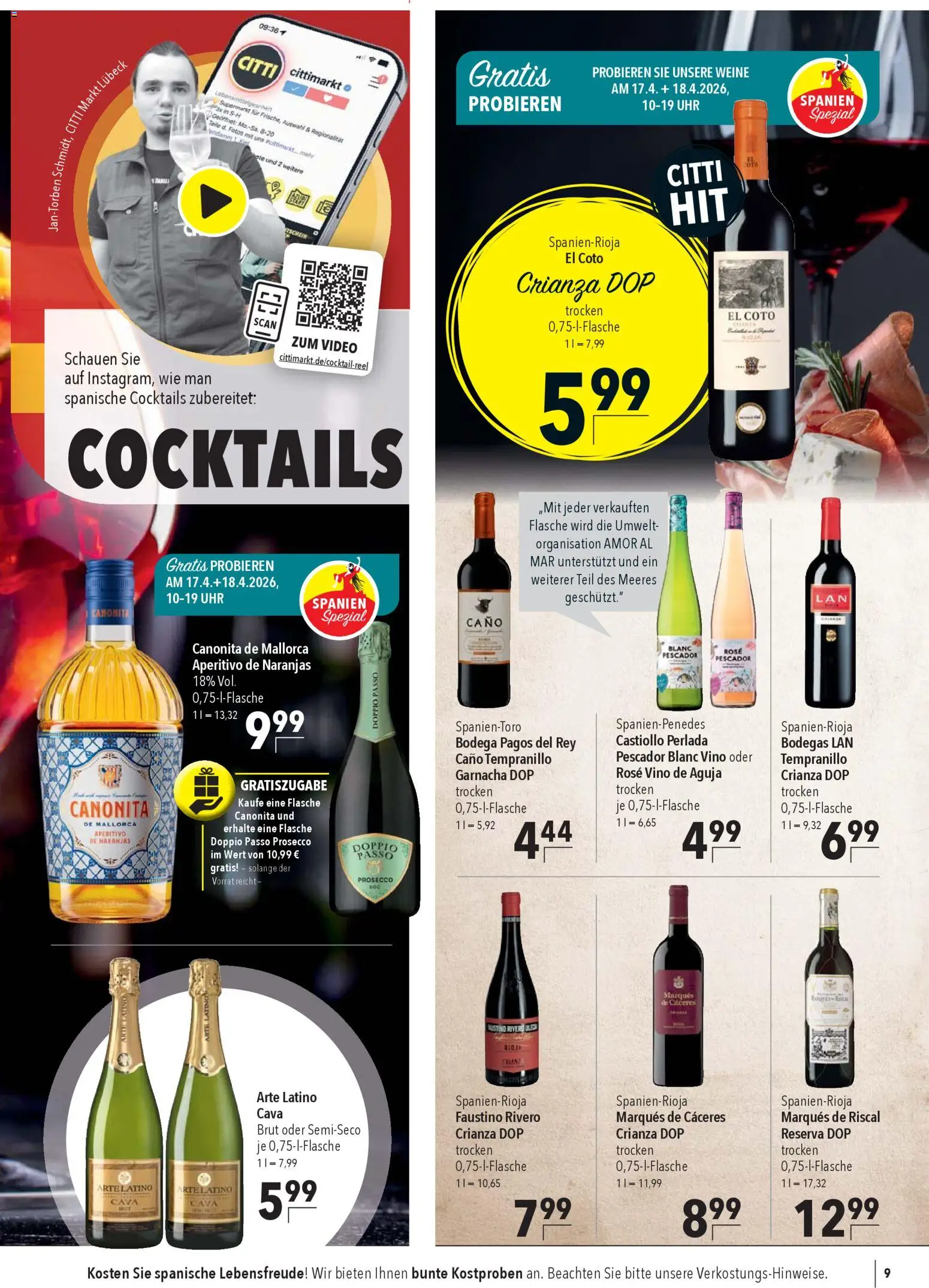 CITTI Markt Prospekt 	 - Seite 9 - gültig ab 15.04.2026