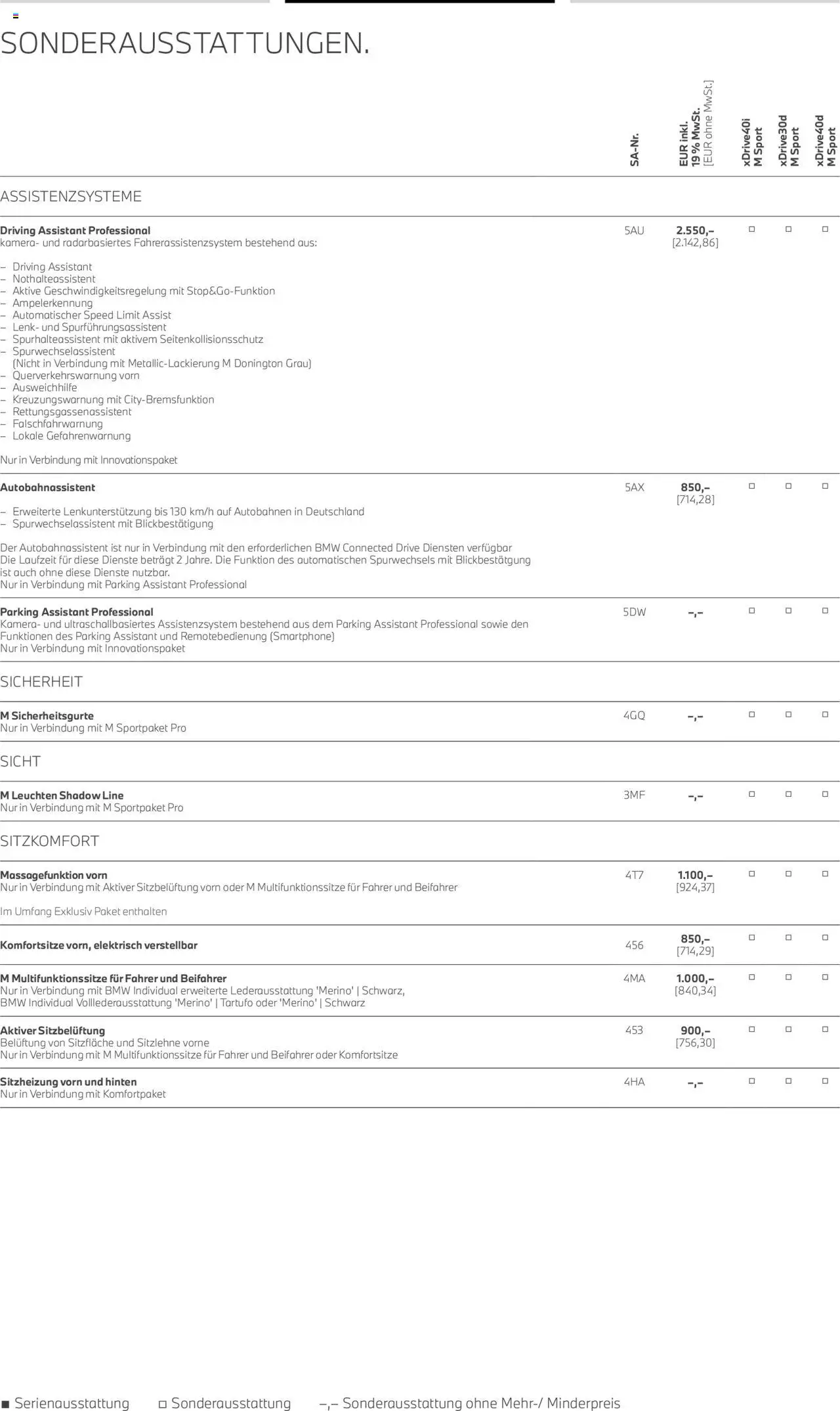 BMW X6 - Seite 17 - gültig ab 01.08.2025