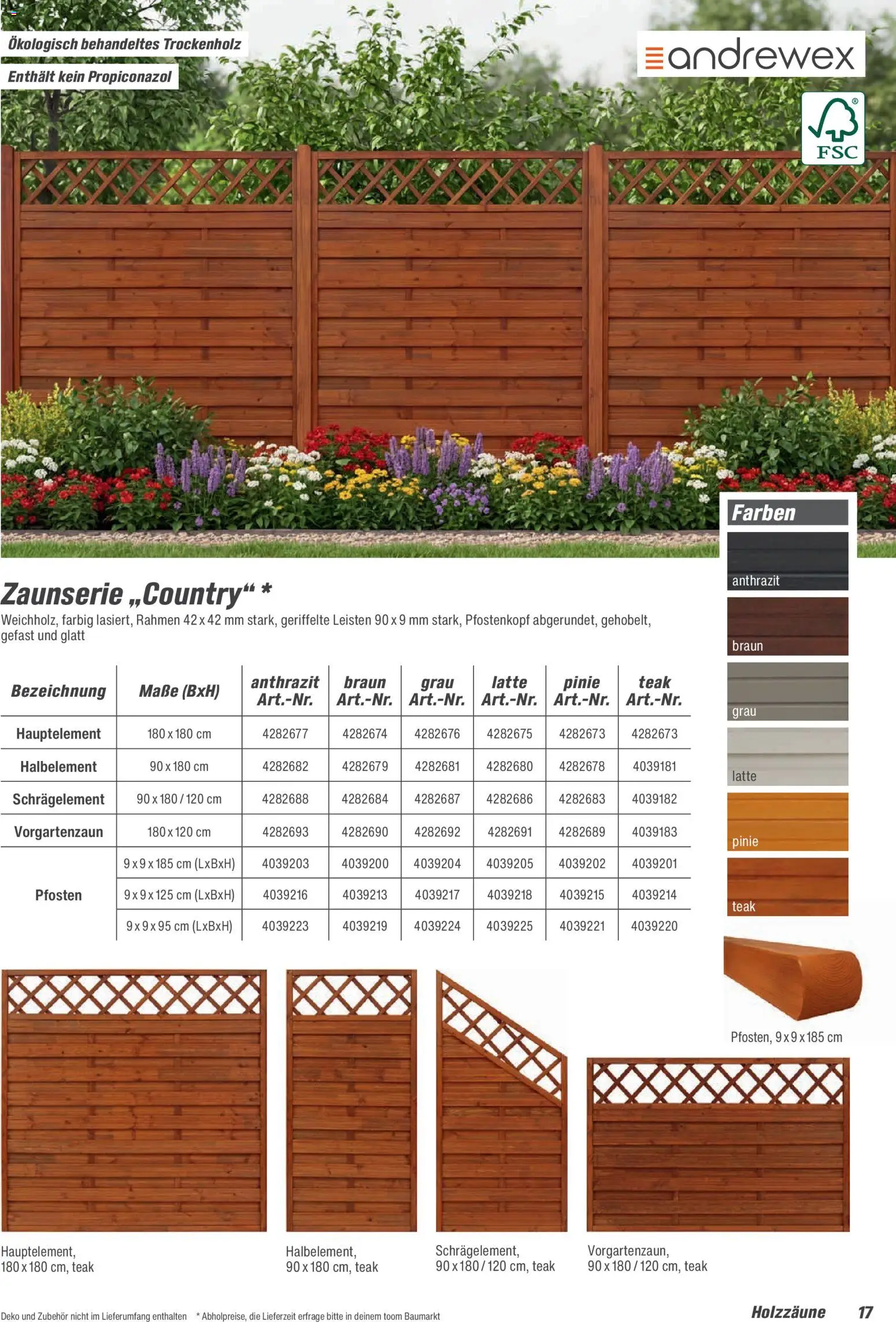Toom Baumarkt Zäune & Sichtschutz 2026 - Seite 17 - gültig ab 20.02.2026