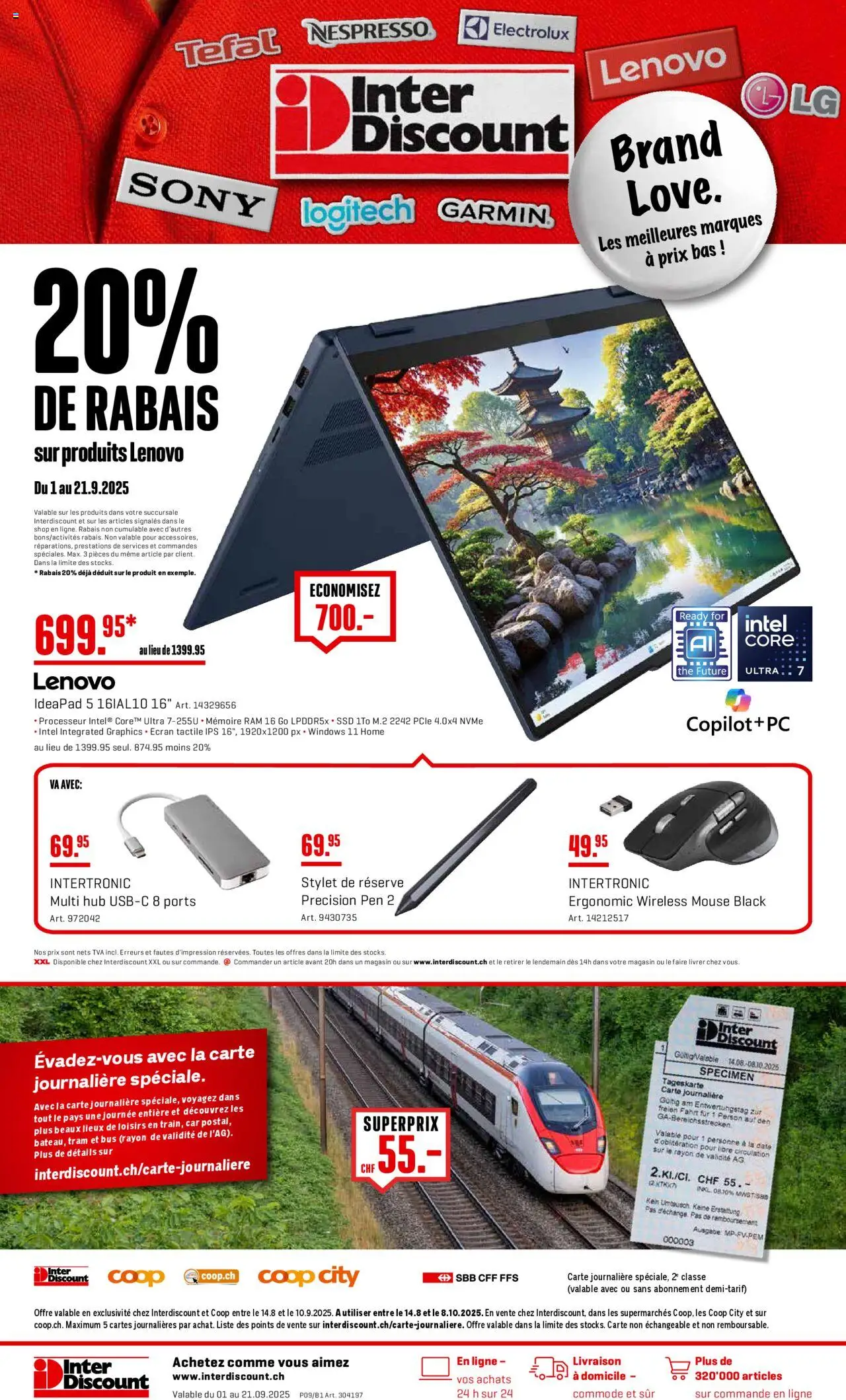Interdiscount Aktionen FR - Seite 1- gültig ab 01.09.2025