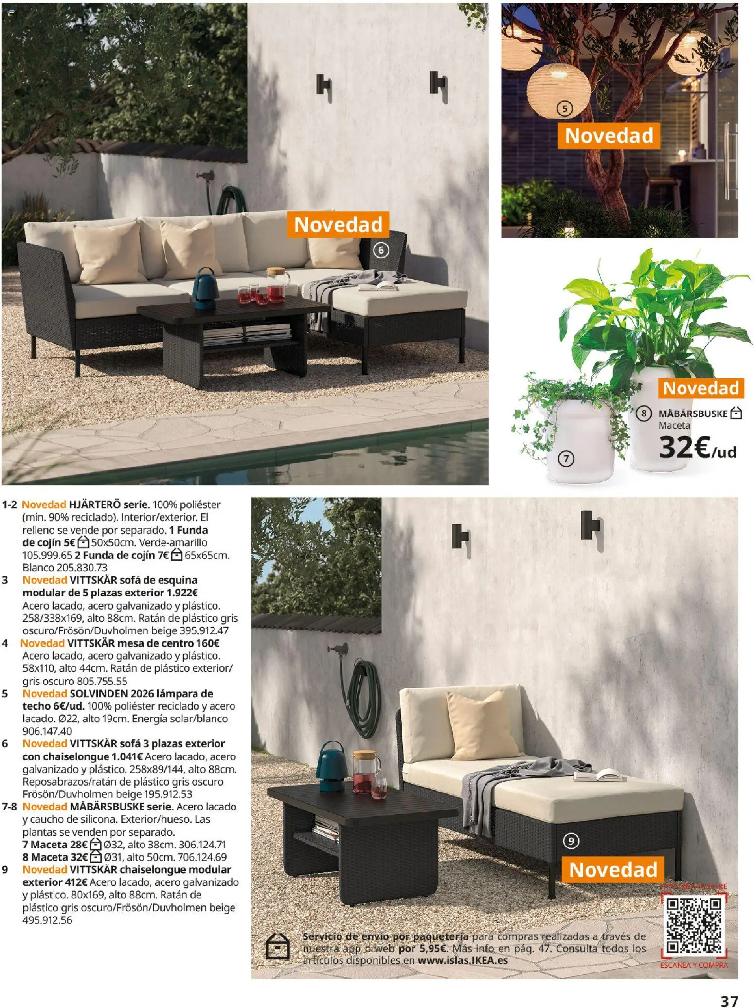 Catálogo IKEA Muebles de exterior - Página de 37 - Válido desde 17/12/2025