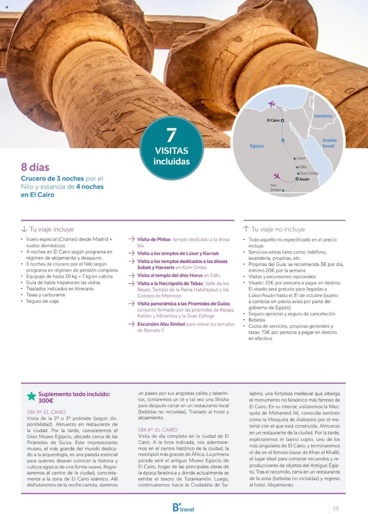 B the travel brand Egipto - Página de 53 - Válido desde 01/07/2025