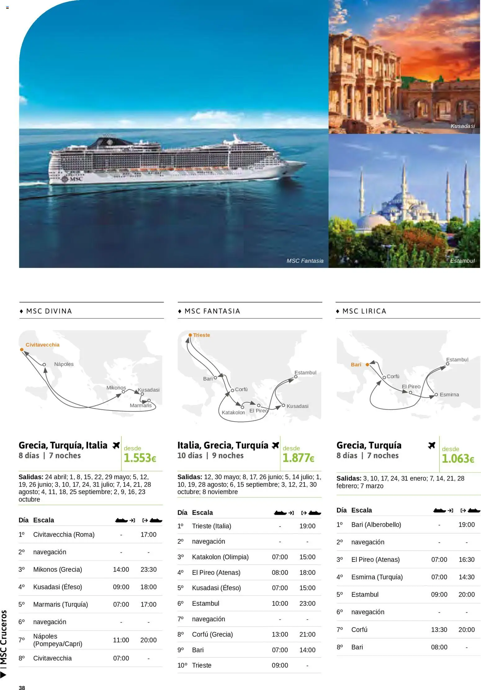 Viajes El Corte Inglés Cruceros marítimos - Página de 39 - Válido desde 01/01/2026