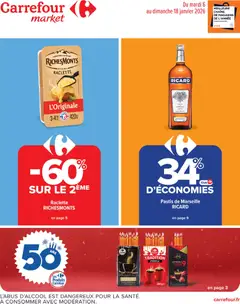 Aperçu Carrefour Market 50 ans des produits carrefour valable à partir du 06/01/2026