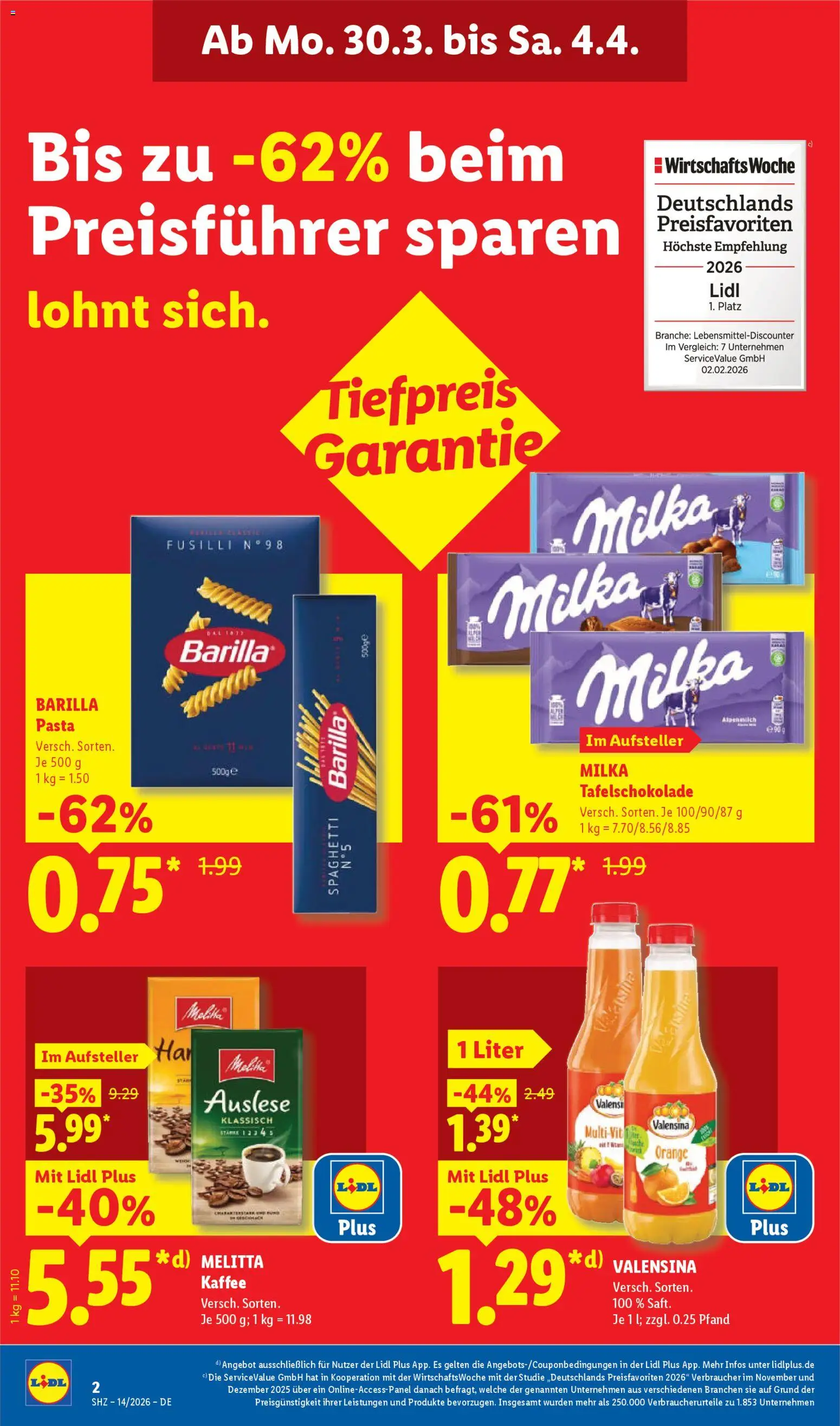 Lidl Prospekt - Seite 2 - gültig ab 30.03.2026