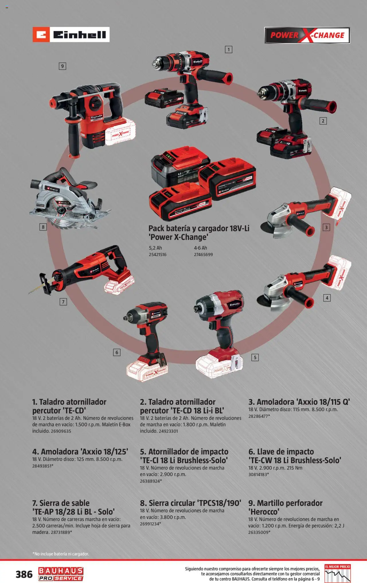 Bauhaus - ProService  - Página de 386 - Válido desde 24/02/2025
