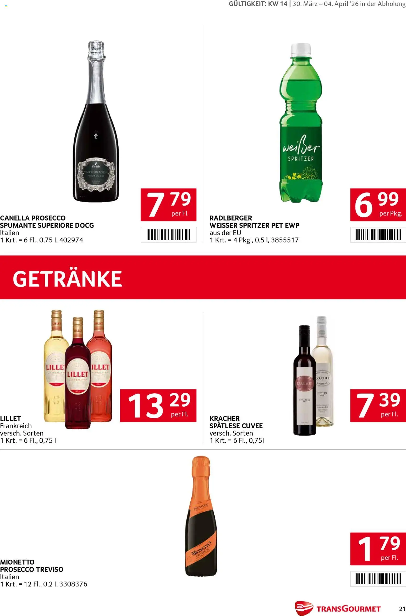 Transgourmet Flugblatt - page 20- valid from 30.03.2026