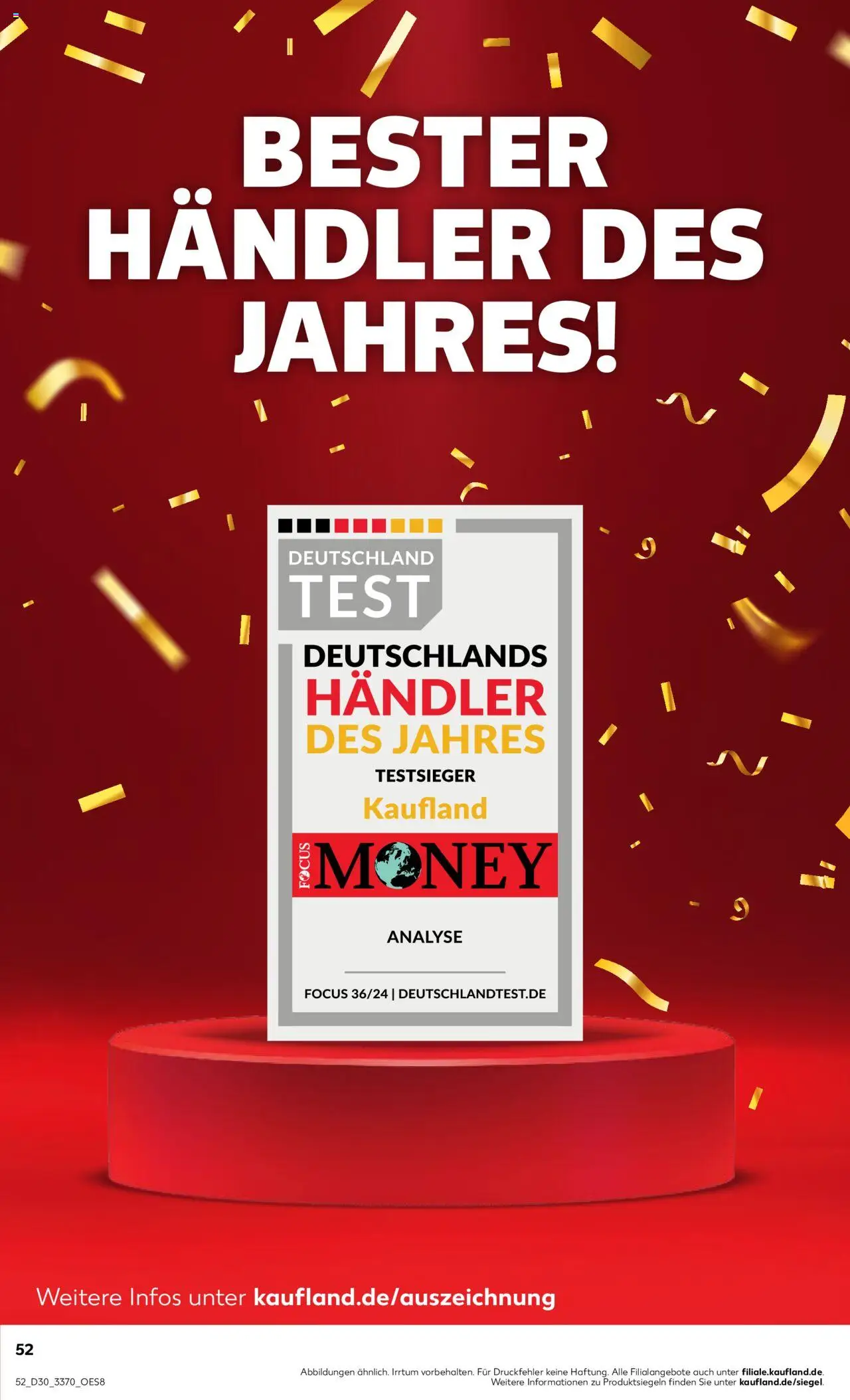Kaufland Prospekt 	 - Seite 52 - gültig ab 24.07.2025