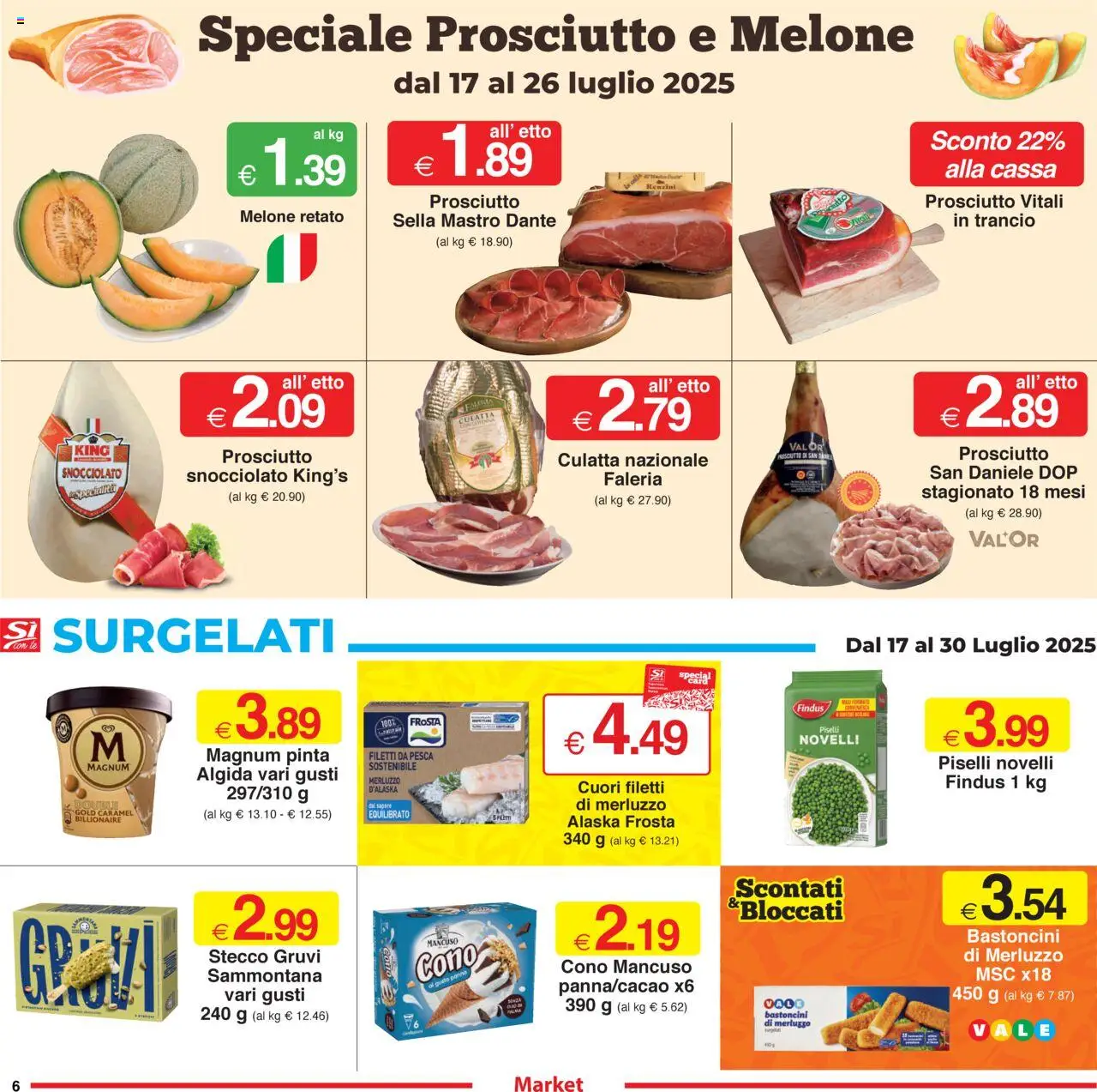 Sì con Te	Market catalogo - pagina 6 - valido dal 17/07/2025