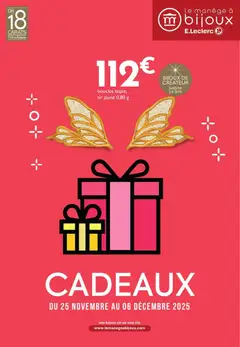 Aperçu E.Leclerc Cadeaux valable à partir du 25/11/2025
